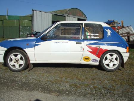 For Sale Peugeot 205 Mi16 Rally Car Posted October 11 2010 Expires 